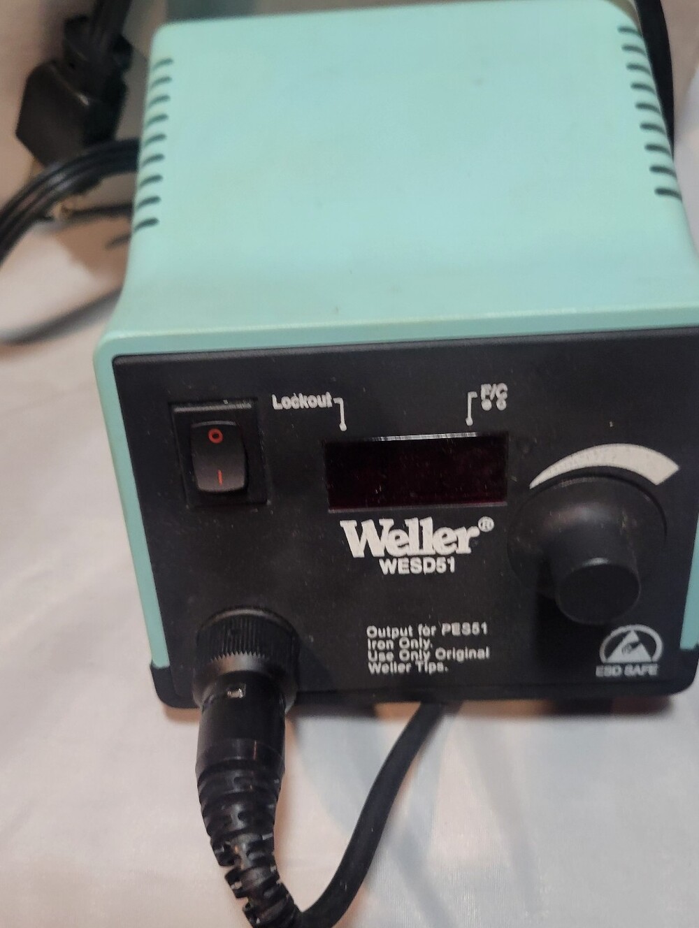 Weller WESD51 Soldering Station Power Unit for PES51, 60W Max, 120VAC In